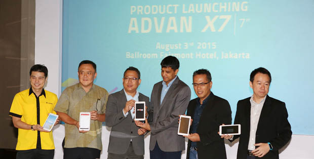 Foto : Liputan Peluncuran Tablet Advan Vandroid X7