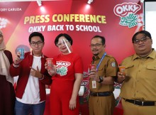 Foto : Press Conference Okky Back To School